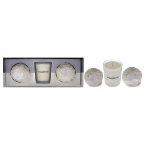 Light Candle Set - Petitgrain and Lavender by Aromaworks-3 Pc